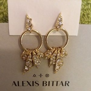 ALEXIS BITTAR POST EARRINGS NWOT